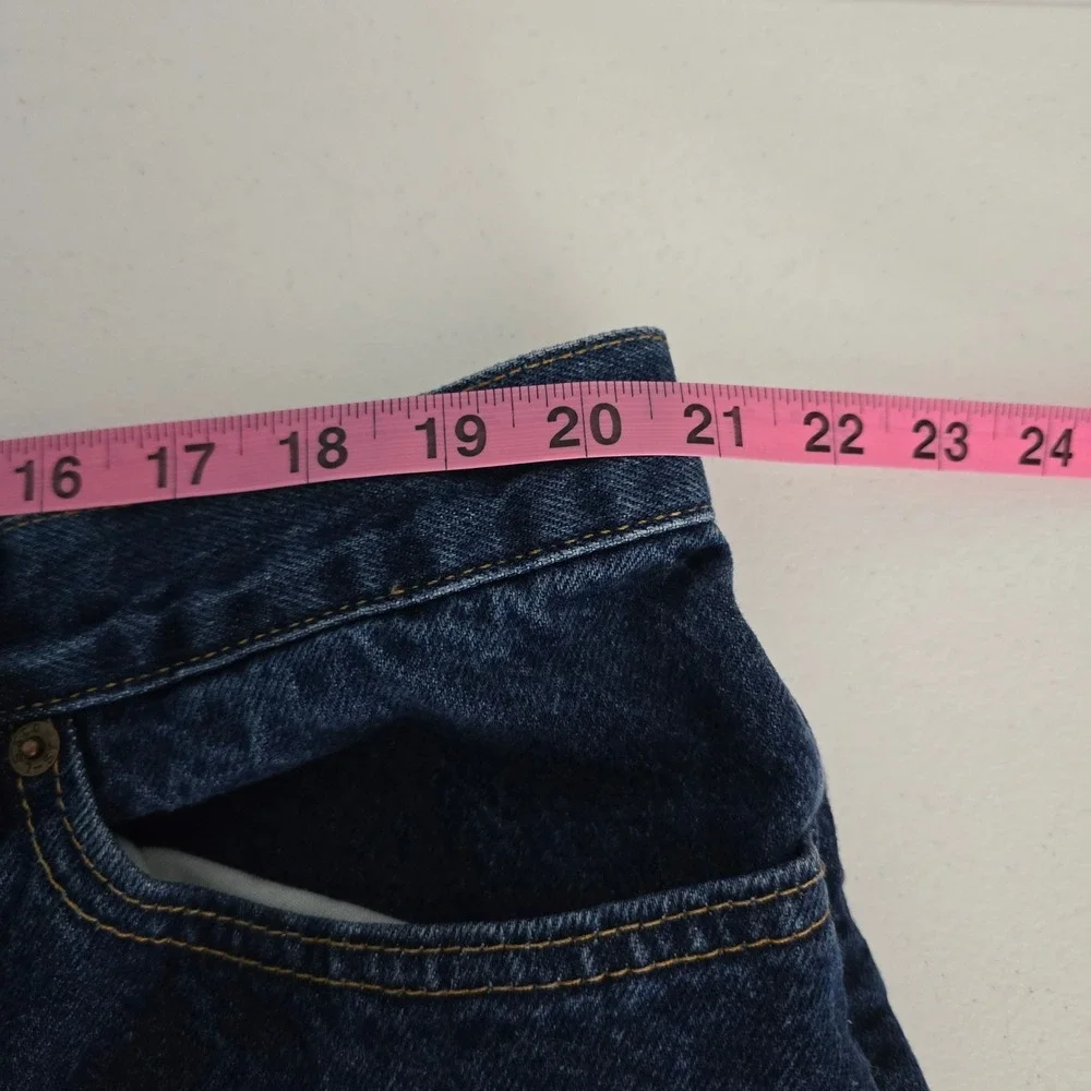 Vintage Levis 550 Mens 42x31 Relaxed Fit Tapered Leg Jeans Dark Wash Made in USA